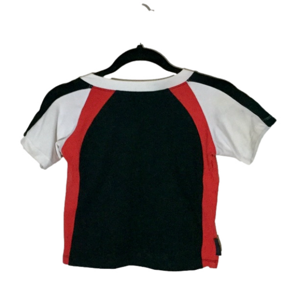 Halloween 🌹Color block FrontLine Dance CropTop Small - Picture 5 of 5